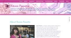 Desktop Screenshot of karenpanetta.com